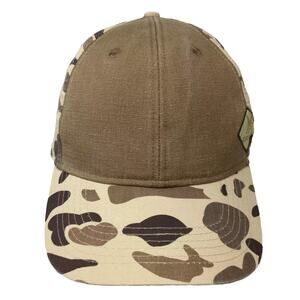Killik Baseball Cap Brown Beige Camo American Flag Hat Adjustable Snapback OS